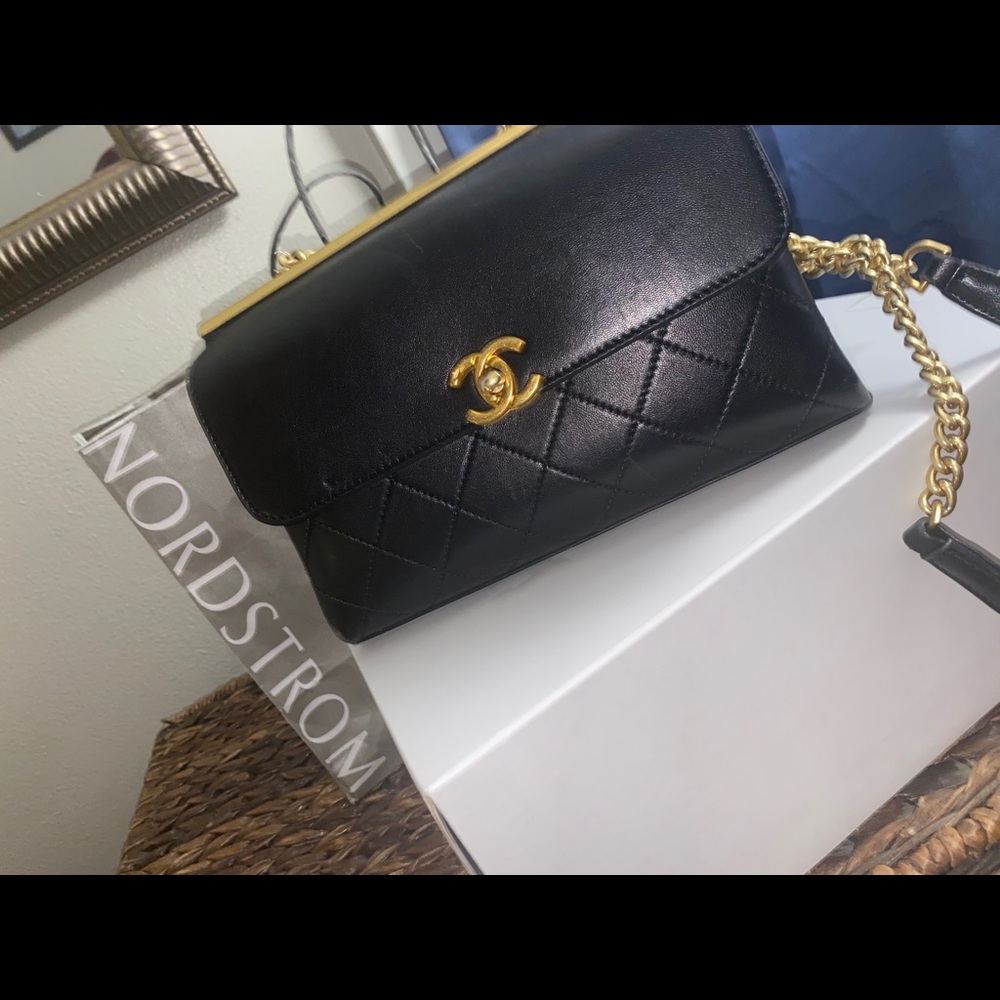 Lambskin Chanel Chainlink Strap